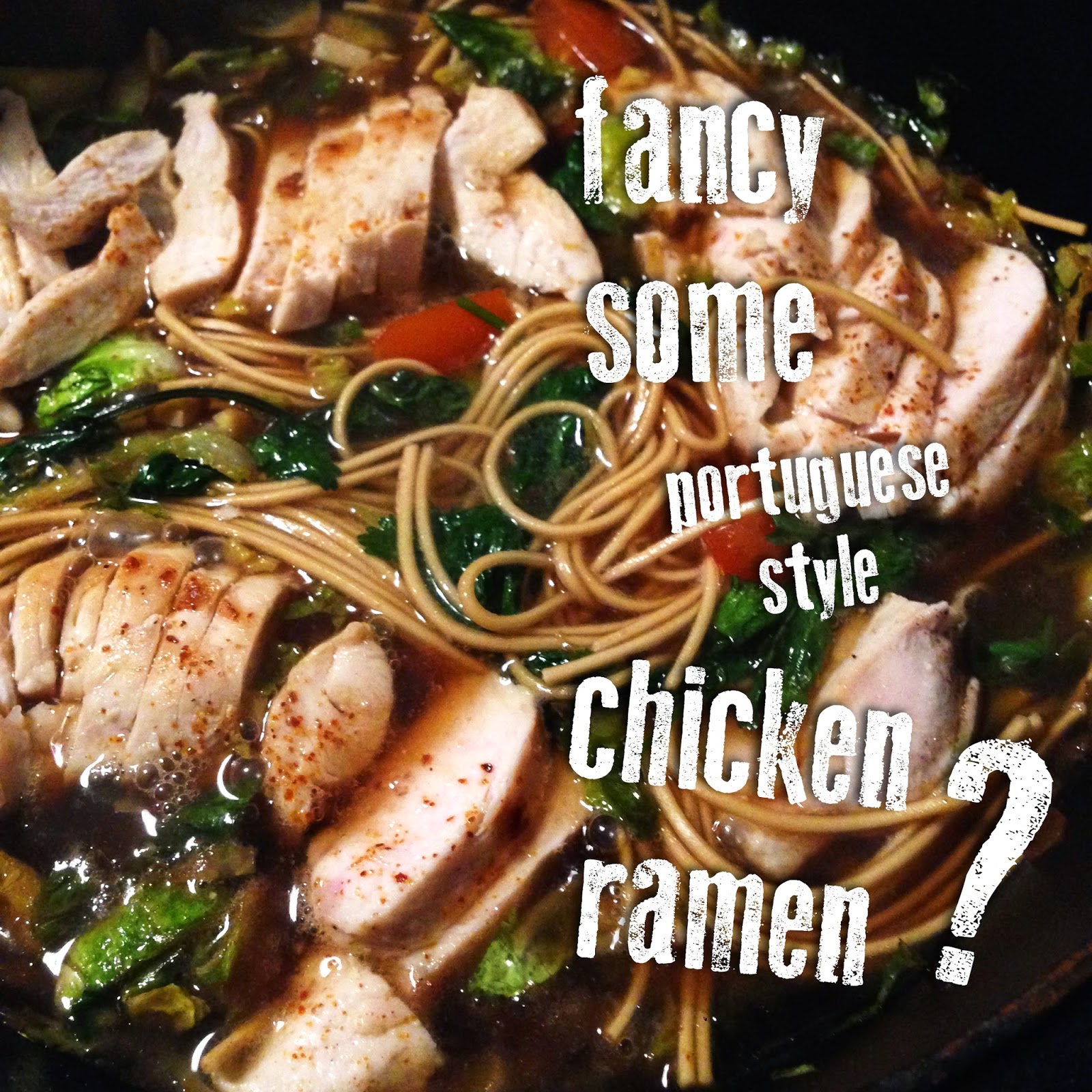 what's all the fuss about ramen? { portuguese style ramen }