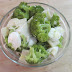 Salada de Brócolis com Palmito, Mussarela de Bufala e Parmesão