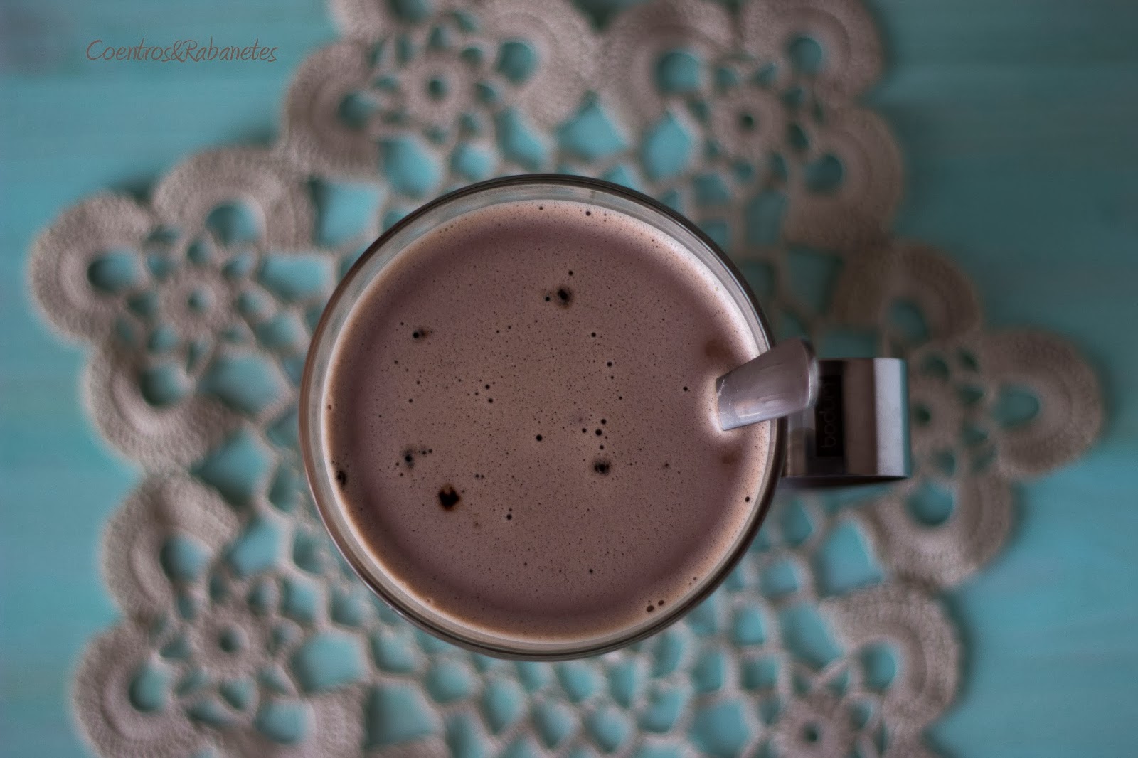 Leite de avelã com chocolate | Hazelnut milk with chocolate