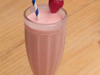 Milk Shake de Frutas Vermelhas