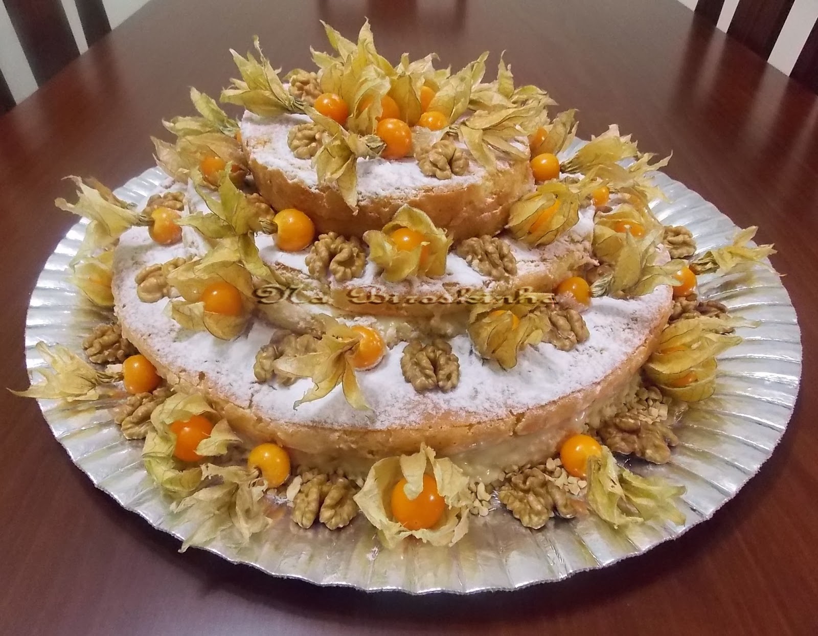Naked Cake com Recheio de Brigadeiro de Limão Siciliano
