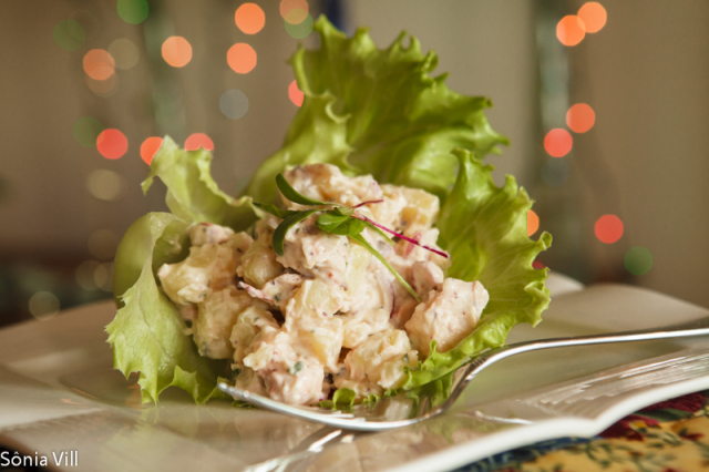 Salada de polvo e batatas – A salada do natal da Quorum 2012