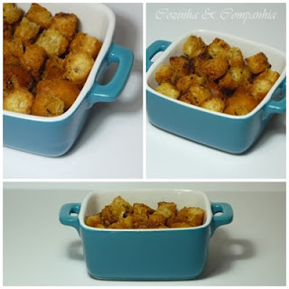 Philips Airfryer - Croutons Caseiros