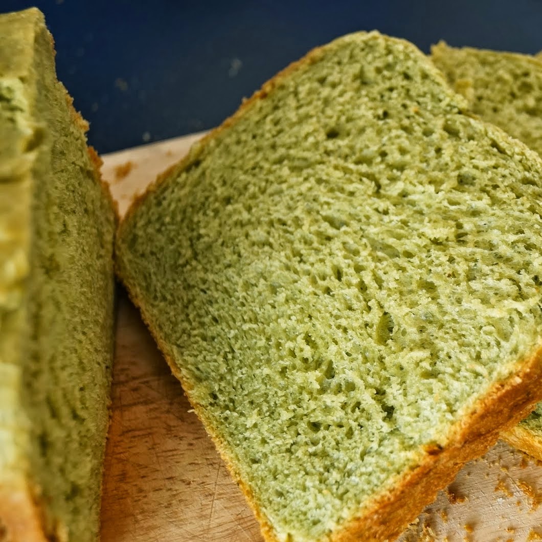 Pão de Chá Verde