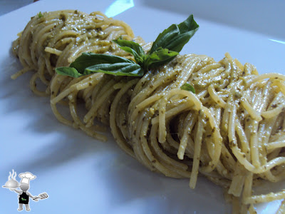 Spaghetti ao Pesto