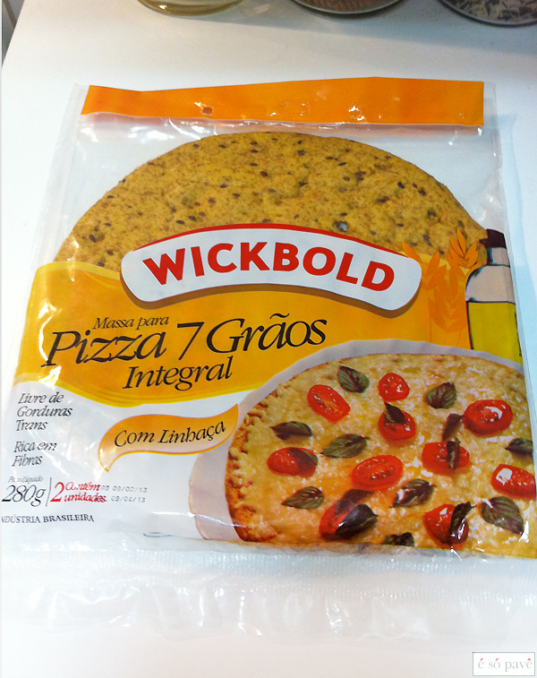 Massa de pizza 7 Grãos Wickbold