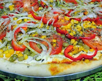Pizza Portuguesa (vegana)