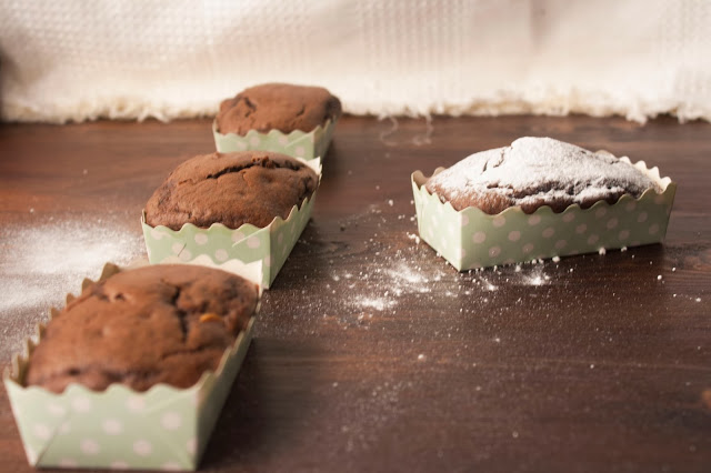 Os muffins que parecem brownies