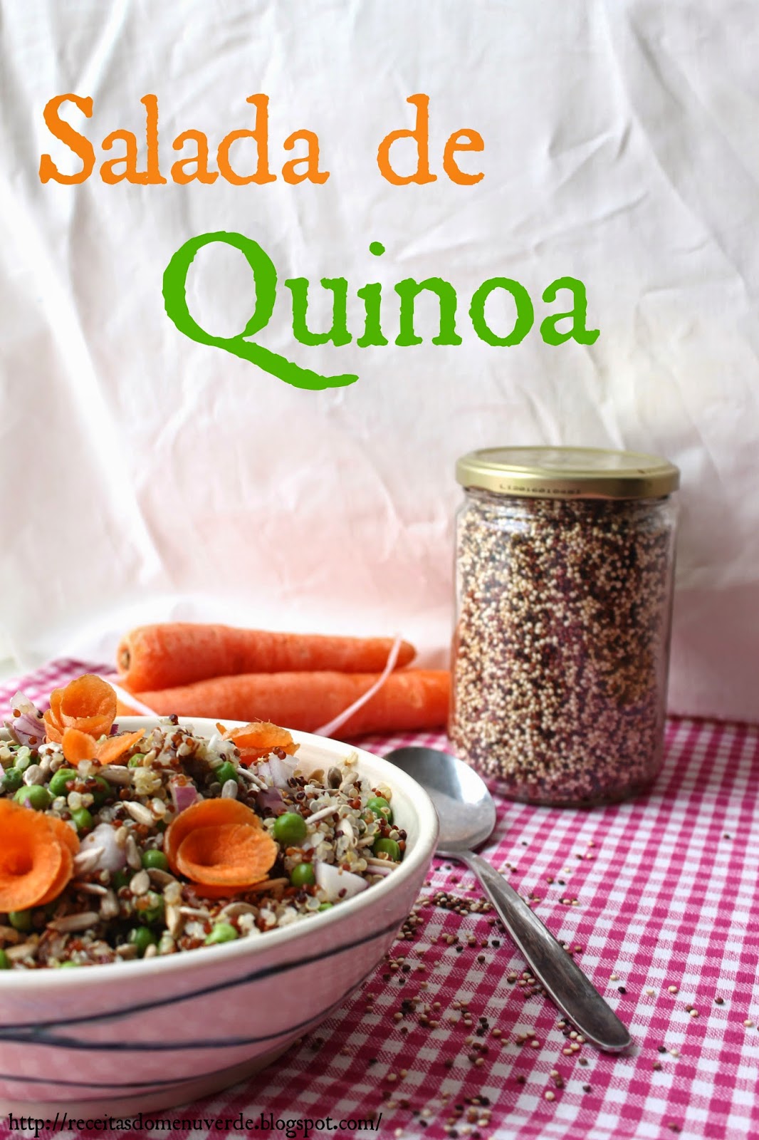 Salada de quinoa - Quinoa Salad