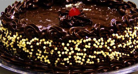 Receita de bolo de chocolate com chia