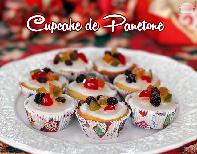 Cupcake de Panetone