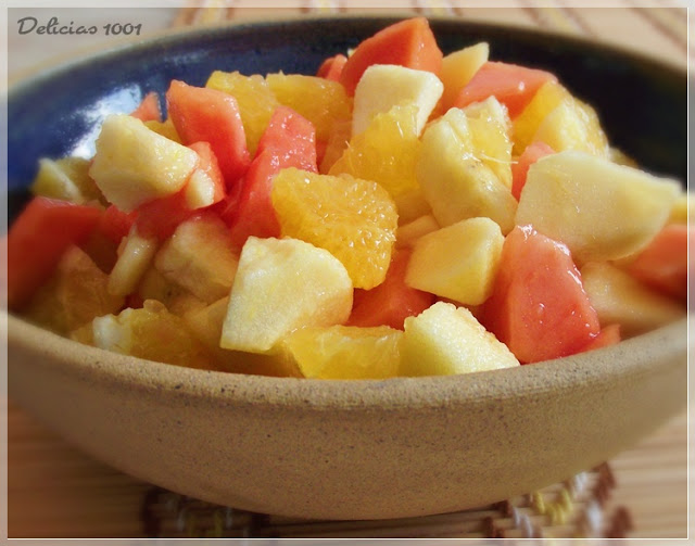 Salada de frutas para se refrescar
