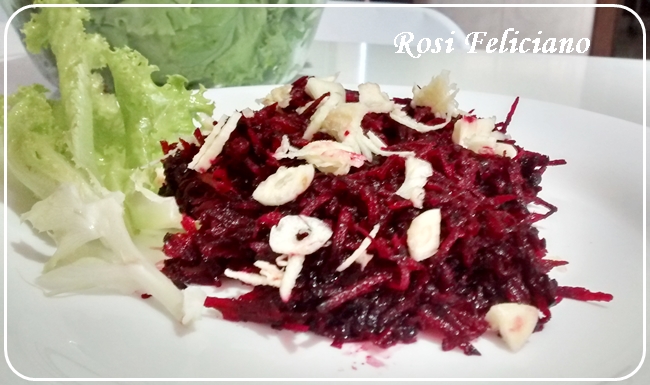 Salada de Beterraba Contra o Câncer, alimentação saudável com Rosi Feliciano