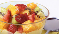 Cobertura para salada de frutas