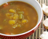 Sopa de Mandioquinha com Cenoura (vegana)