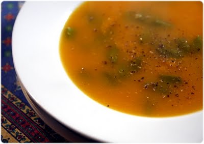 Sopa de feijão-verde