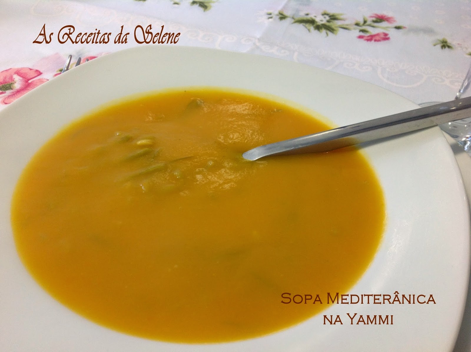 Sopa Mediterrânica na Yammi
