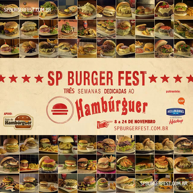 E vem aí SP Burger Fest 2013!