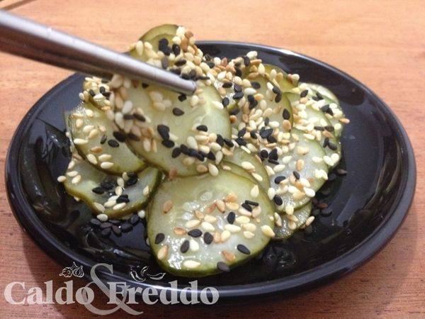 Sunomono: saladinha de pepino japonês