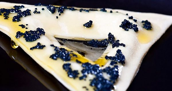 Degustação gratuita de Caviar no Pissani