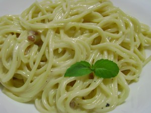 Espaguete à Carbonara