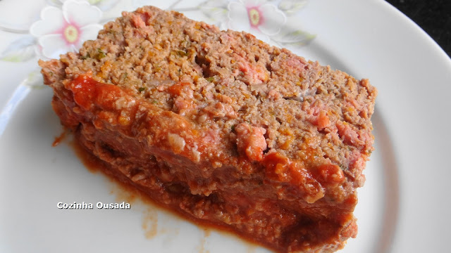 Meatloaf - Bolo de Carne Americano