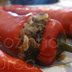 Pimentos Vermelhos Recheados (Etli Kırmızı Biber Dolması)