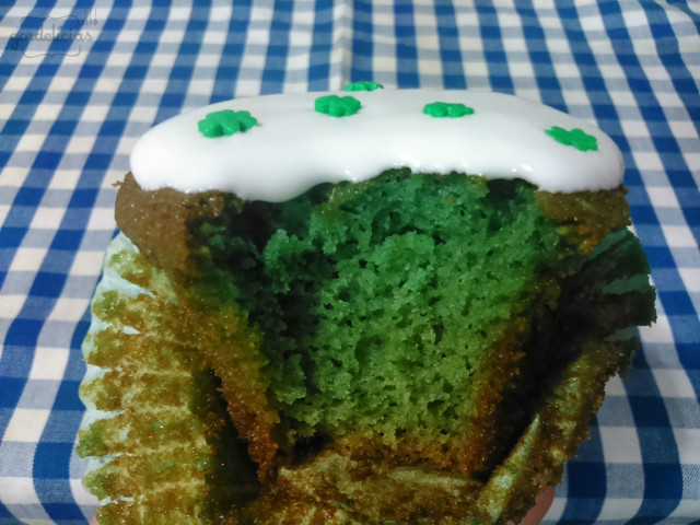 Cupcakes Veludo Verde (Green Velvet)