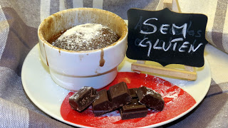 Cup delicia de chocolate (sem gluten)