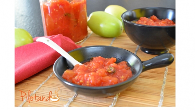 Molho de tomates caseiro