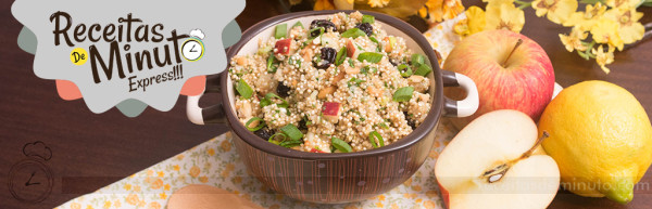 Salada de Quinoa com Maçã