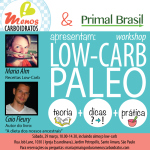 Workshop Low-Carb/Paleo dia 29 de março em São Paulo – Reserve já a sua vaga!